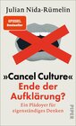Buchcover »Cancel Culture« – Ende der Aufklärung?