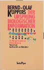 Buchcover Der Ursprung biologischer Information
