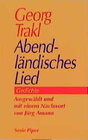 Buchcover Abendländisches Lied