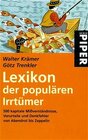 Buchcover Lexikon der populären Irrtümer