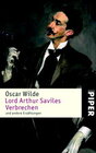 Buchcover Lord Arthur Saviles Verbrechen