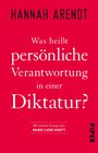 Buchcover Was heißt persönliche Verantwortung in einer Diktatur?