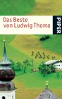 Buchcover Das Beste von Ludwig Thoma