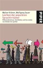 Buchcover Lexikon der populären Sprachirrtümer