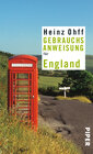 Buchcover Gebrauchsanweisung für England