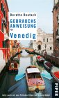 Buchcover Gebrauchsanweisung für Venedig