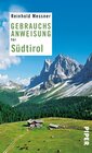 Buchcover Gebrauchsanweisung für Südtirol