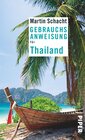 Buchcover Gebrauchsanweisung für Thailand