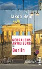 Buchcover Gebrauchsanweisung für Berlin