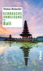 Buchcover Gebrauchsanweisung für Bali