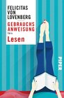 Buchcover Gebrauchsanweisung fürs Lesen