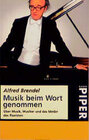 Buchcover Musik beim Wort genommen