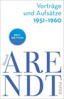 Buchcover Vorträge und Aufsätze 1951–1960