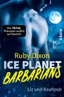 Buchcover Ice Planet Barbarians – Liz und Raahosh