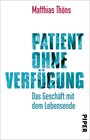 Buchcover Patient ohne Verfügung