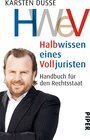 Buchcover Halbwissen eines Volljuristen