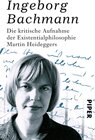 Buchcover Die kritische Aufnahme der Existentialphilosophie Martin Heideggers