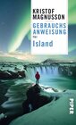 Buchcover Gebrauchsanweisung für Island