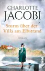 Buchcover Sturm über der Villa am Elbstrand