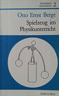 Buchcover Spielzeug im Physikunterricht