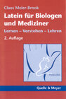 Buchcover Latein für Biologen und Mediziner