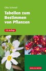 Buchcover Tabellen zum Bestimmen von Pflanzen