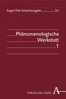 Buchcover Eugen Fink Gesamtausgabe / Phänomenologische Werkstatt