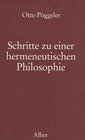 Buchcover Schritte zu einer hermeneutischen Philosophie