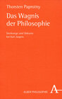 Buchcover Das Wagnis der Philosophie