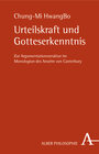 Buchcover Urteilskraft und Gotteserkenntnis