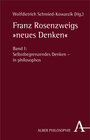 Buchcover Franz Rosenzweigs "neues Denken"