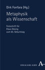 Buchcover Metaphysik als Wissenschaft