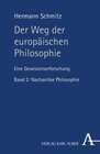 Buchcover Der Weg der europäischen Philosophie