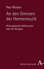 Buchcover An den Grenzen der Hermeneutik