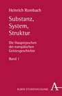 Buchcover Substanz, System, Struktur