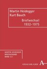 Buchcover Martin Heidegger Briefausgabe / Briefwechsel 1932-1975