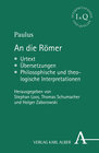 Buchcover An die Römer