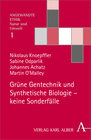 Buchcover Grüne Gentechnik und Synthetische Biologie - keine Sonderfälle