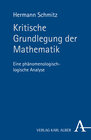 Buchcover Kritische Grundlegung der Mathematik