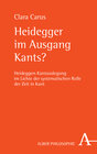 Buchcover Heidegger im Ausgang Kants?