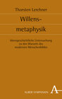 Buchcover Willensmetaphysik