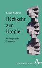 Buchcover Rückkehr zur Utopie