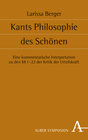 Buchcover Kants Philosophie des Schönen