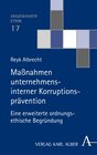 Buchcover Unternehmensinterne Korruptionsprävention