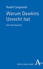 Buchcover Warum Dawkins Unrecht hat
