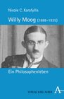 Buchcover Willy Moog (1888-1935): Ein Philosophenleben