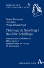 Buchcover L'héritage de Schelling / Das Erbe Schellings
