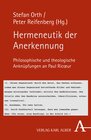 Buchcover Hermeneutik der Anerkennung