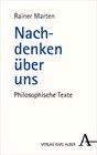 Buchcover Nachdenken über uns