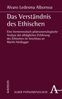 Buchcover Das Verständnis des Ethischen
